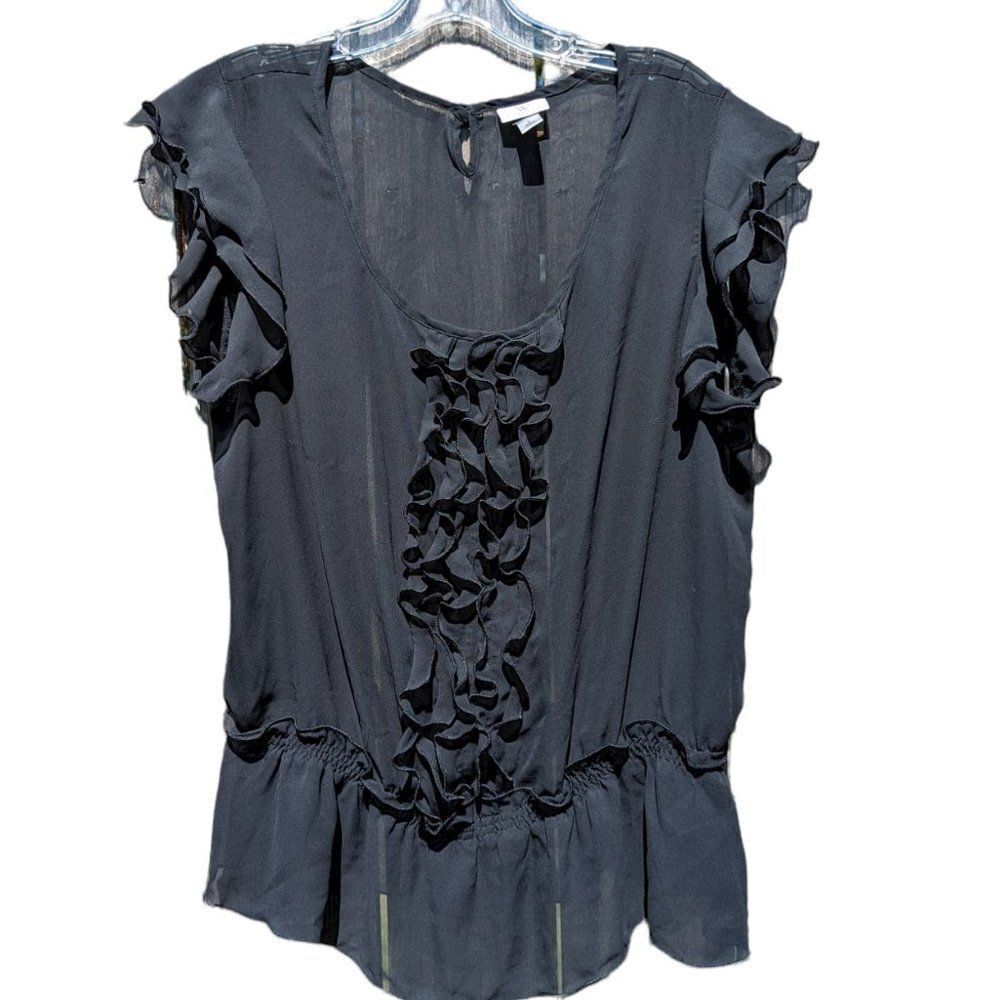 Worthington Black Blouse 